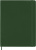 Блокнот Moleskine CLASSIC QP093K15 XLarge 190х250мм 192стр. пунктир твердая обложка зеленый - купить недорого с доставкой в интернет-магазине