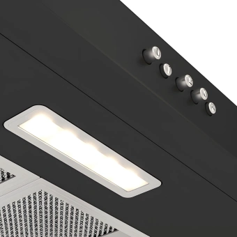 Вытяжка встраиваемая Elikor ECO BK 50 черный управление: кнопочное (2 мотора) - купить недорого с доставкой в интернет-магазине