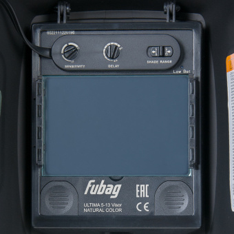 Маска сварщика Fubag IQ 5-13N M филь.:хамел. см.экр.100x67мм черный (38099) - купить недорого с доставкой в интернет-магазине