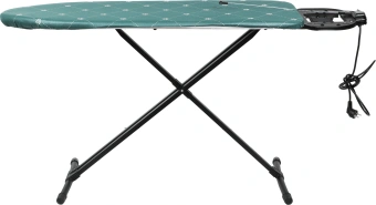 Гладильная доска Ника Haushalt P 120x40см рег.высот. черный/рисунок (HP1T/BE) - купить недорого с доставкой в интернет-магазине