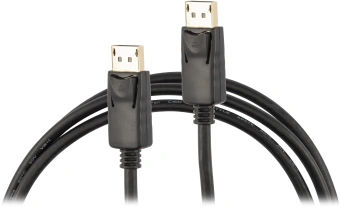 Кабель аудио-видео Buro V2.0 DisplayPort (m)/DisplayPort (m) 2м. черный (BU-DP2.0-2M) - купить недорого с доставкой в интернет-магазине