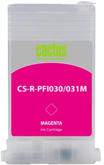 Картридж перезаправляемый струйный Cactus CS-R-PFI030/031M пурпурный (55мл) для Canon imagePROGRAF TA-20/30/TM-240/340 - купить недорого с доставкой в интернет-магазине