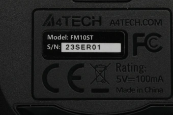 Мышь A4Tech Fstyler FM10ST серый/черный оптическая 1600dpi silent USB для ноутбука 3but (FM10ST GREY) - купить недорого с доставкой в интернет-магазине
