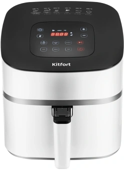 Аэрогриль Kitfort KT-2217 4.5л 1500Вт белый/черный (КТ-2217) - купить недорого с доставкой в интернет-магазине