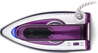 Утюг дорожный Vitek VT-8305 1000Вт белый/фиолетовый - купить недорого с доставкой в интернет-магазине