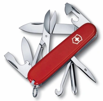 Нож перочинный Victorinox Super Tinker (1.4703) 91мм 14функц. красный карт.коробка - купить недорого с доставкой в интернет-магазине