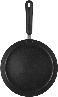 Сковорода блинная Rondell Pancake frypan RDA-274 круглая 22см покрытие: TriTitan ручка несъемная (без крышки) черный - купить недорого с доставкой в интернет-магазине