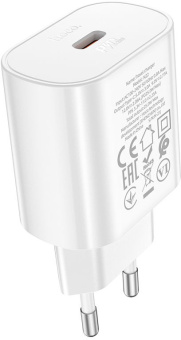 Сетевое зар./устр. Hoco N22 25W (PD+QC+AFC) USB-C белый - цена, купить или заказать с доставкой в интернет-магазине Сетевое зар./устр. Hoco N22 25W (PD+QC+AFC) USB-C белый - купить недорого с доставкой в интернет-магазине