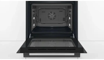 Духовой шкаф Электрический Bosch HBJ558YB3Q черный - купить недорого с доставкой в интернет-магазине