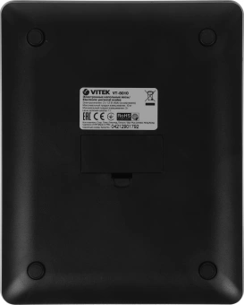 Весы кухонные электронные Vitek VT-8010 макс.вес:10кг серый - купить недорого с доставкой в интернет-магазине