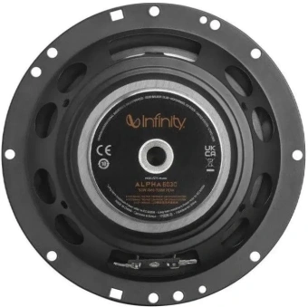 Колонки автомобильные Infinity Alpha 603C 720Вт 90дБ 4Ом 16.5см (6 1/2дюйм) (ком.:4кол.) компонентные двухполосные - купить недорого с доставкой в интернет-магазине