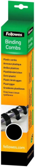 Пружины для переплета пластиковые Fellowes d=8мм 21-40лист A4 черный (25шт) CRC-53307 (FS-53307) - купить недорого с доставкой в интернет-магазине