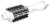 Фен-щетка Rowenta CF6130F0 800Вт белый/серебристый - купить недорого с доставкой в интернет-магазине