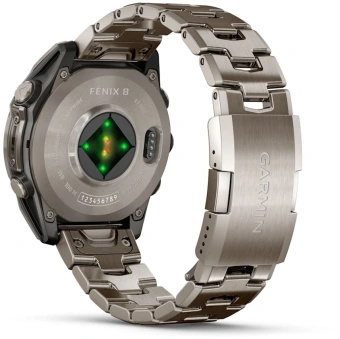 Смарт-часы Garmin Fenix fenix 8 47mm 47мм 1.4" AMOLED корп.серый рем.серый разм.брасл.:125-210мм (010-02904-40) - купить недорого с доставкой в интернет-магазине