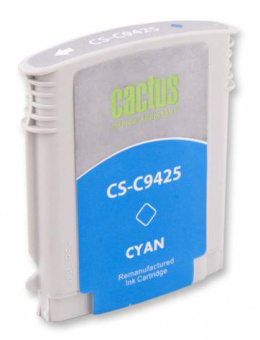 Картридж струйный Cactus CS-C9425 №85 голубой (29мл) для HP DJ 30/130 с чипом - купить недорого с доставкой в интернет-магазине