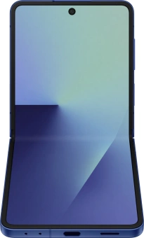 Смартфон Samsung SM-F766B Galaxy Flip7 256Gb 12Gb синий раскладной 3G 4G 1Sim 6.9" 1080x2520 Android 16 50Mpix 802.11 a/b/g/n/ac/ax/be NFC GPS GSM900/1800 GSM1900 Protect - купить недорого с доставкой в интернет-магазине