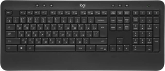 Клавиатура + мышь Logitech MK540 клав:черный мышь:черный USB беспроводная slim Multimedia (920-008686) - купить недорого с доставкой в интернет-магазине