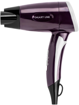 Фен Galaxy Line GL 4338 1200Вт фиолетовый/черный (ГЛ4338Л) - купить недорого с доставкой в интернет-магазине