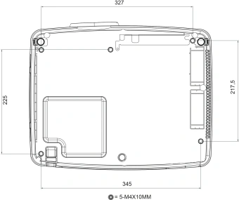 Проектор Cactus Bright CS-S4.B 3LCD 5900Lm ANSI (1920x1200) 30000:1 ресурс лампы:10000часов 1xUSB typeA 1xUSB typeB 2xHDMI 4.45кг - купить недорого с доставкой в интернет-магазине