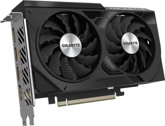 Видеокарта Gigabyte PCI-E 4.0 GV-N4060WF2OC-8GD NVIDIA GeForce RTX 4060 8Gb 128bit GDDR6 2475/17000 HDMIx2 DPx2 HDCP Ret - купить недорого с доставкой в интернет-магазине