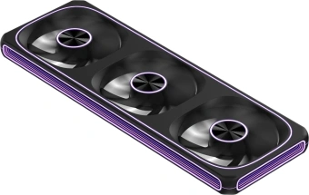 Вентилятор для корпуса Formula Air Fusion 3 Reverse ARGB 360х120x28 черный 4-pin (AIR FUSION 3 BK REVERSE) Ret - купить недорого с доставкой в интернет-магазине