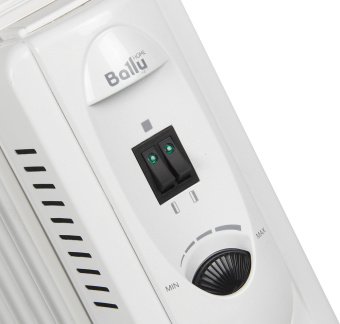 Радиатор масляный Ballu Comfort BOH/CM-07WDN 1500Вт белый/черный - купить недорого с доставкой в интернет-магазине