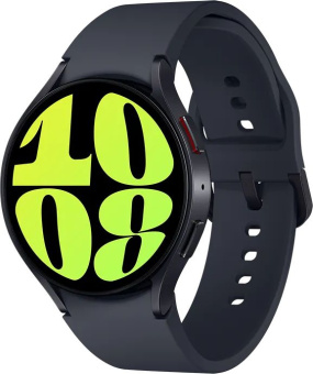 Смарт-часы Samsung Galaxy Watch 6 44мм 1.5" AMOLED корп.графитовый рем.графитовый (SM-R940NZKACIS) - купить недорого с доставкой в интернет-магазине