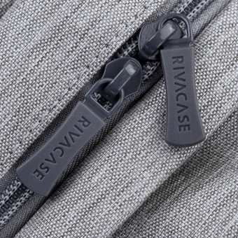 Рюкзак для ноутбука 17.3" Riva 7567 серый/темно-синий полиэстер (7567 GREY/DARK BLUE) - купить недорого с доставкой в интернет-магазине