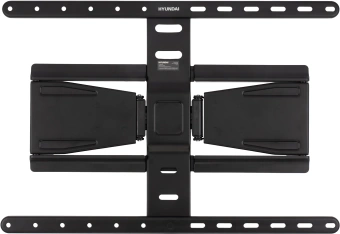 Кронштейн для телевизора Hyundai SL-F1 черный 43"-90" макс.50кг настенный поворотно-выдвижной и наклонный - купить недорого с доставкой в интернет-магазине