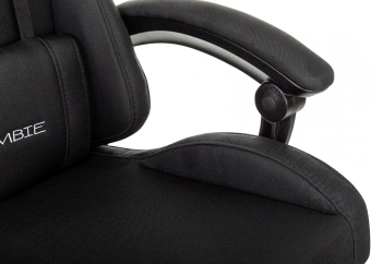 Кресло игровое Zombie Predator черный Neo Black с подголов. крестов. пластик - купить недорого с доставкой в интернет-магазине