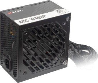 Блок питания Accord ATX 450W ACC-W450P 80+ white (20+4pin) APFC 120mm fan 6xSATA RTL - купить недорого с доставкой в интернет-магазине