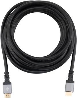 Кабель аудио-видео Digma D-HDMI-V2.0-2M HDMI (m)/HDMI (m) 2м. позолоч.конт. черный - купить недорого с доставкой в интернет-магазине