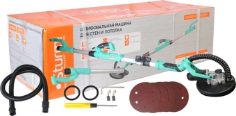 Углошлифовальная машина Sturm! DWS6011 1000Вт 1700об/мин рез.шпин.:M14 d=215мм - купить недорого с доставкой в интернет-магазине