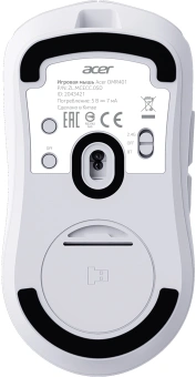 Мышь Acer OMR401 белый оптическая 12000dpi беспров. BT/Radio USB 5but (ZL.MCECC.05D) - купить недорого с доставкой в интернет-магазине