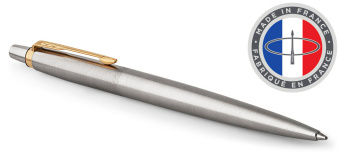 Ручка шариков. Parker Jotter Core K691 (1953182) Stainless Steel GT M син. черн. подар.кор. - купить недорого с доставкой в интернет-магазине