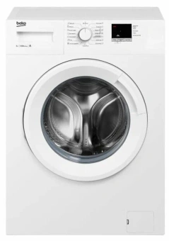 Стиральная машина Beko WRE6511ZWW класс: A загр.фронтальная макс.:6кг белый - купить недорого с доставкой в интернет-магазине