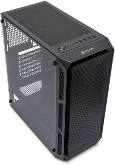 Корпус Оклик OCC-MD301 черный без БП ATX 6x120mm 2xUSB2.0 1xUSB3.0 audio bott PSU - купить недорого с доставкой в интернет-магазине
