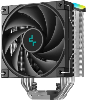 Устройство охлаждения(кулер) Deepcool AK400 Digital SE ARGB Soc-AM5/AM4/1200/1700/1851 черный 4-pin 19-28dB Al+Cu LCD 220W 812gr Ret (R-AK400-BKADMN-GJD) - купить недорого с доставкой в интернет-магазине