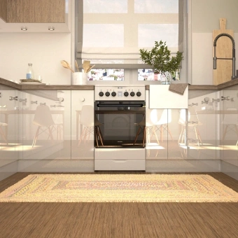 Плита Электрическая Darina PL EC241 616 W белый - купить недорого с доставкой в интернет-магазине