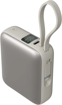 Мобильный аккумулятор Magssory PBN005 10000mAh 22.5W 3A USB-C титановый - купить недорого с доставкой в интернет-магазине