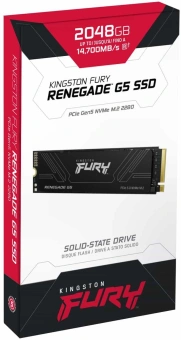 Накопитель SSD Kingston PCIe 5.0 x4 2TB SFYR2S/2T0 Fury Renegade M.2 2280 - купить недорого с доставкой в интернет-магазине