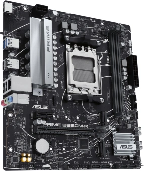 Материнская плата Asus PRIME B650M-R SocketAM5 AMD B650 2xDDR5 mATX AC`97 8ch(7.1) 2.5Gg RAID+HDMI - купить недорого с доставкой в интернет-магазине