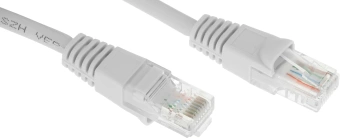 Патч-корд Buro UTP-5E-0.25M-G-LSZH 1Гбит/с UTP 4 пары cat.5E 0.25м серый RJ-45 (m)-RJ-45 (m) - купить недорого с доставкой в интернет-магазине