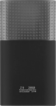 Накопитель SSD Netac USB-C 250GB NT01Z9-250G-32BK Z9 черный - купить недорого с доставкой в интернет-магазине