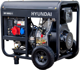 Генератор Hyundai DHY 8000LE-3 6.5кВт - купить недорого с доставкой в интернет-магазине