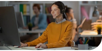 Гарнитура проводная Yealink UH35 Dual UC USB-C/A черный - купить недорого с доставкой в интернет-магазине