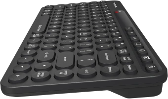 Клавиатура A4Tech FBK36C AS черный USB беспроводная BT/Radio slim Multimedia - купить недорого с доставкой в интернет-магазине