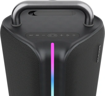 Колонка порт. Ural Молния Бит черный 420W 1.1 BT/3.5Jack/USB-C 10м 8000mAh (УРАЛ МОЛНИЯ БИТ) - купить недорого с доставкой в интернет-магазине