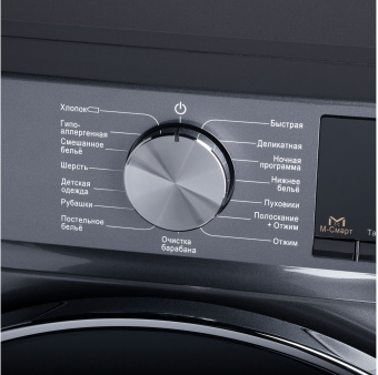 Стиральная машина Maunfeld MFWM1410SB02 класс: A+++ загр.фронтальная макс.:10кг темно-серебристый инвертер - купить недорого с доставкой в интернет-магазине