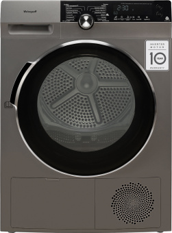 Сушильная машина Weissgauff WD 599 DC Inverter Heat Pump Silver кл.энер.:A+++ макс.загр.:9кг серебристый (427775) - купить недорого с доставкой в интернет-магазине